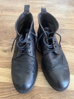 J/P David Herren Stiefel Schwarz Gr. 42, Top Herbstschuh!