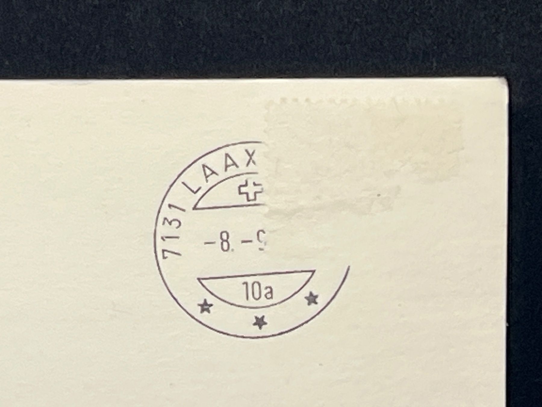 Cartoline postali: Laaxersee mit Signinagruppe – Usato da Widnau venduto da Brusi9 1