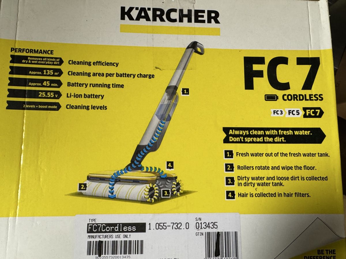 Kärcher Alle Maschinen: Kärcher FC 7 – Neu (gemäss Beschreibung) aus Zollikon von dh9