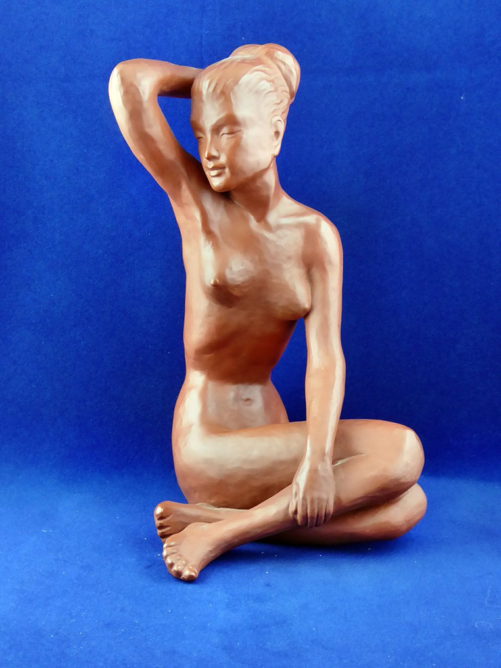 Statuette: Keramik Figur OKF017   ,  Sammlungsauflösung – Usato da Hagenbuch ZH venduto da cougar1