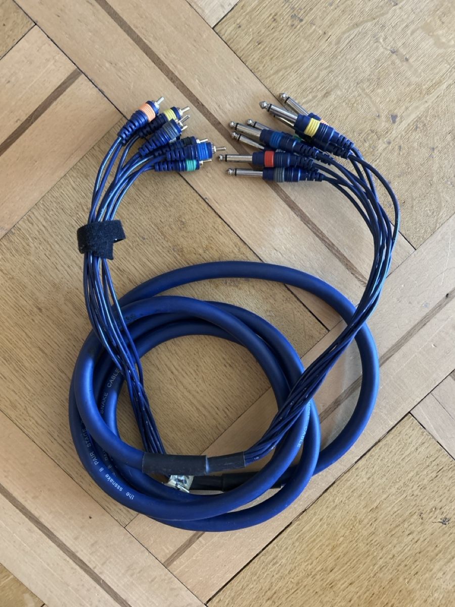 Cavi: Snake studio cable cinch-jack 8x – Usato da Pully venduto da afasel