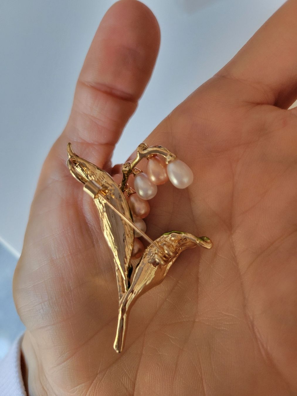 Spille & Fermagli: Broche représente un muguet , NEUF – Nuovo (secondo la descrizione) da Bernex venduto da Dariafr 3
