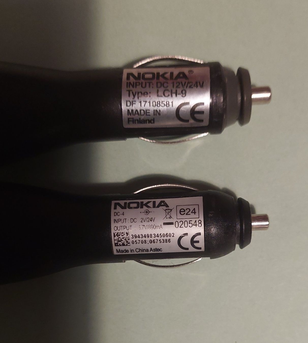 Nokia Kabel: 2 verschiedene Nokia Handy-Ladekabel fürs Auto – Gebraucht aus Immensee von Djinny 1