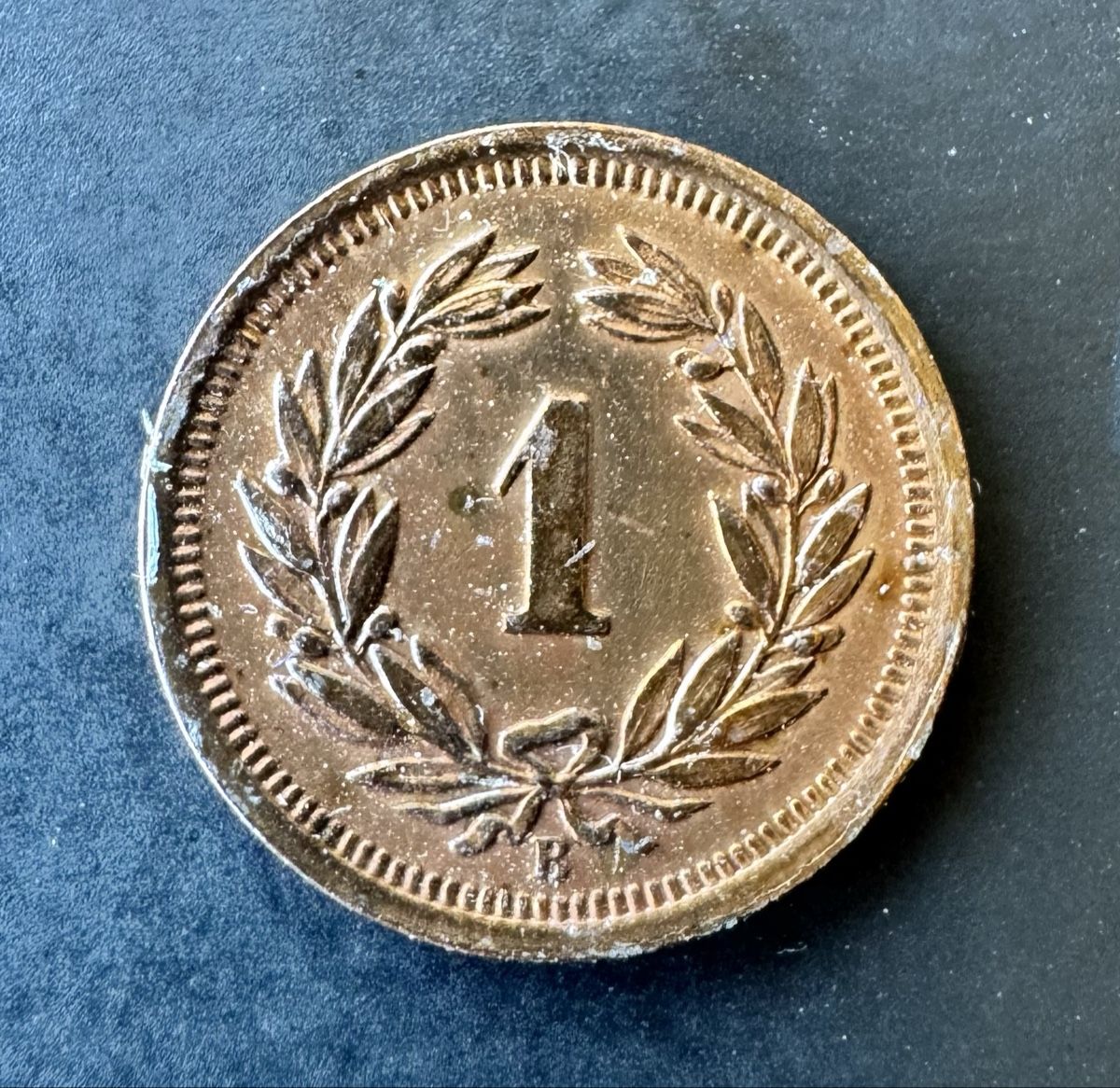 Toutes les monnaies: 1 Rappen 1907 – D'occasion à Meilen par coins4sale 1