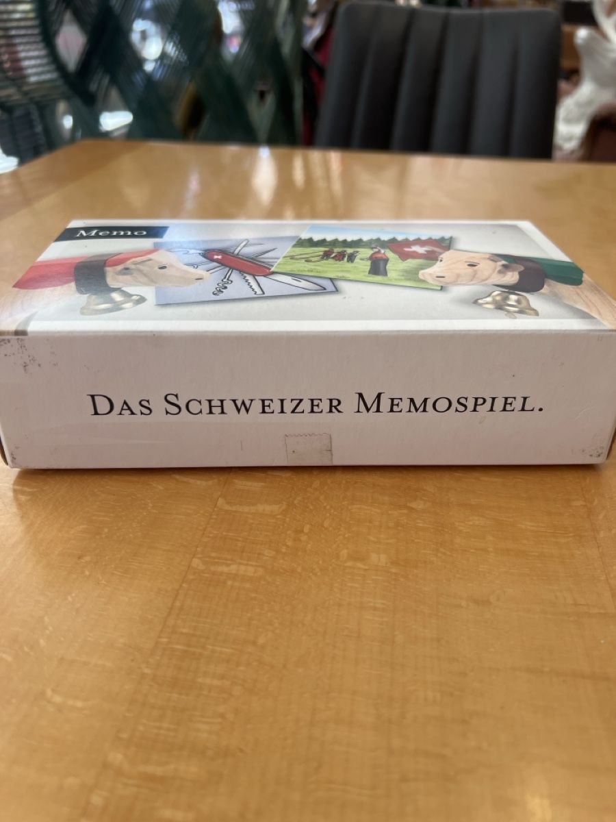 Giochi: Memo Spiel Schweiz, Tilsiter, – Usato da Rorschach venduto da TrendyDeals 2