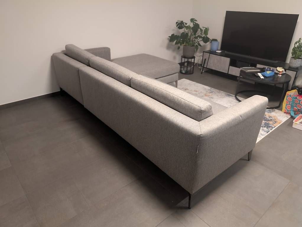Livique Divani: Graues Ecksofa – Usato da Maisprach venduto da mic_dzp6 1