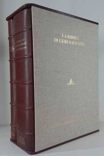 Bücher: La Bibbia di Gerusalemme – Neu und originalverpackt aus Birsfelden von Alepunch