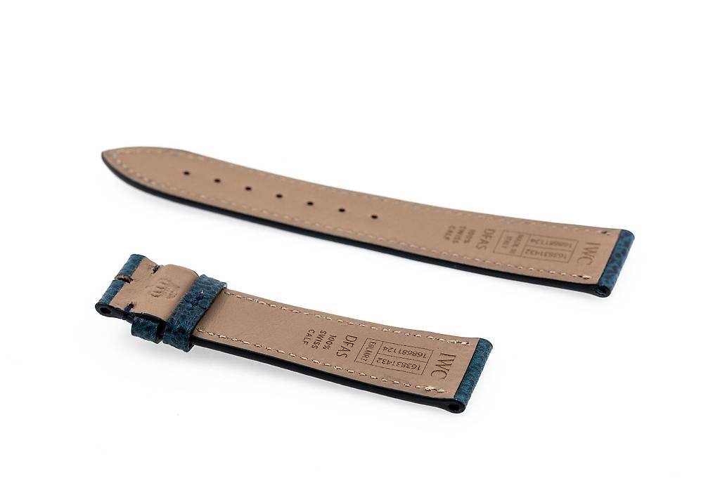 Armbänder & -reifen: IWC blue leather strap 20mm NEW – Neu (gemäss Beschreibung) aus Epalinges von bracelet123 1