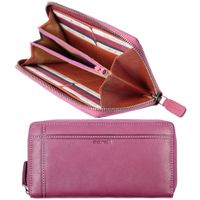 Portemonnaie aus hochwertigem Leder – stilvoll, pink
