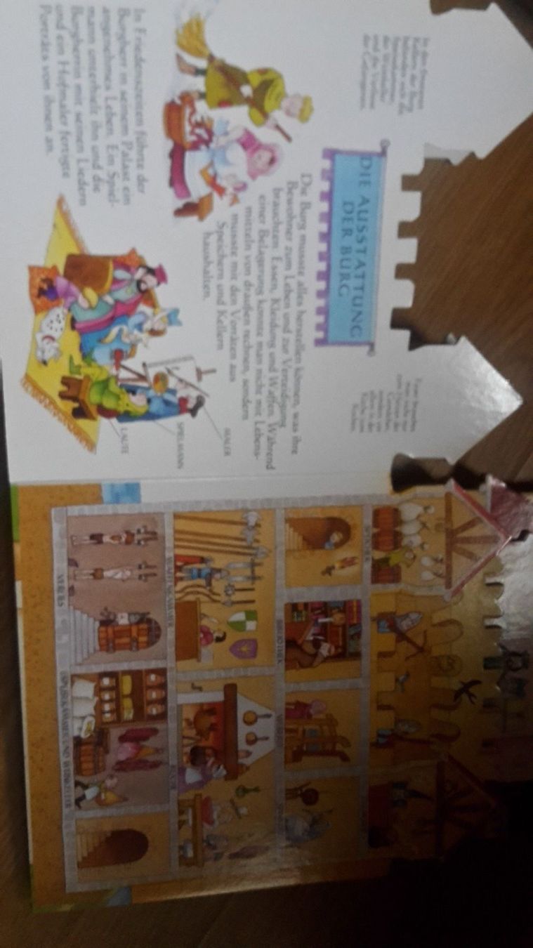 Libri: Stanzbuch Das Leben auf der Ritterburg – Usato da Schwarzenburg venduto da Flamingo07 1