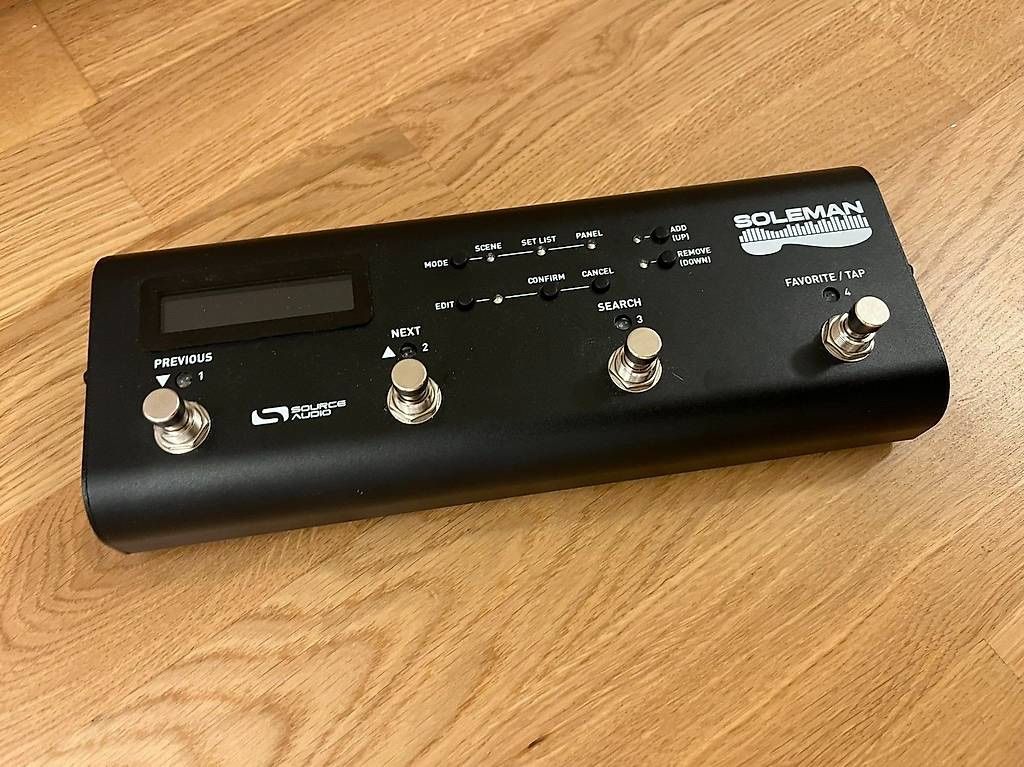 Strumenti musicali: Source Audio Soleman MIDI Foot Controller *** NEU *** – Nuovo (secondo la descrizione) da Oberrieden venduto da hot_lemon 1