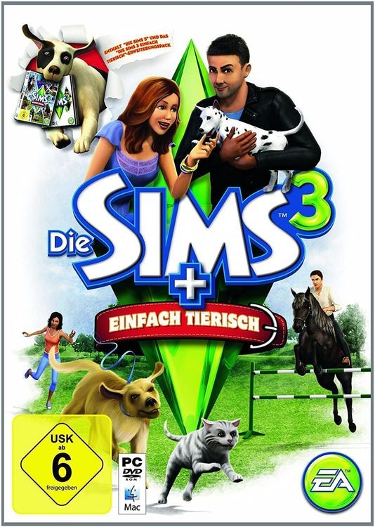 Die Sims 3 + Einfach Tierisch Kaufen auf Ricardo