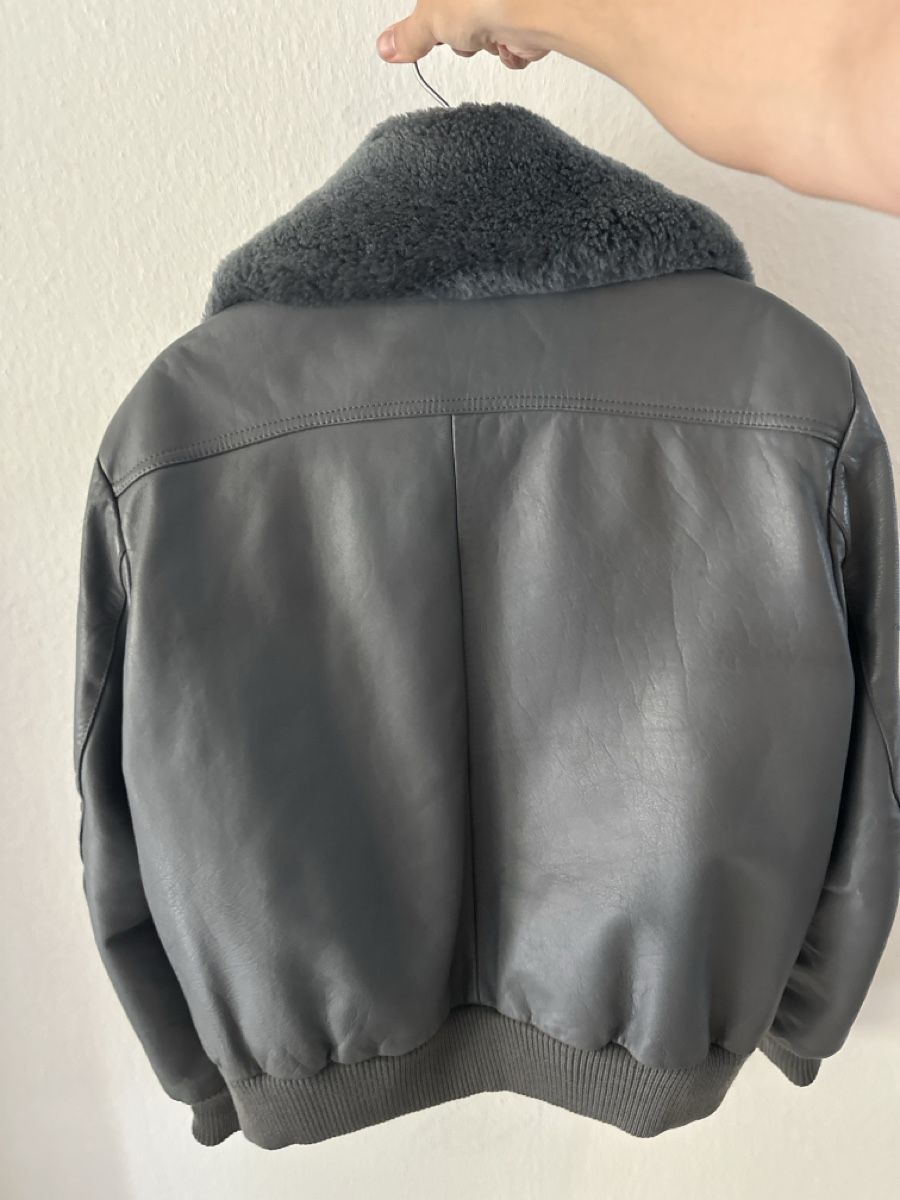 Jacken: Avanti Nappa Leather Jacket with Removable Lining Grey – Gebraucht aus Thalwil von fsc_d9h5 1