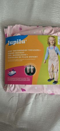 Pantalon de pluie Lupilu rose taille 98/104 neuf