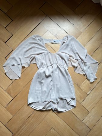 FINDERS KEEPERS - Chiffon Jumpsuit nude 34