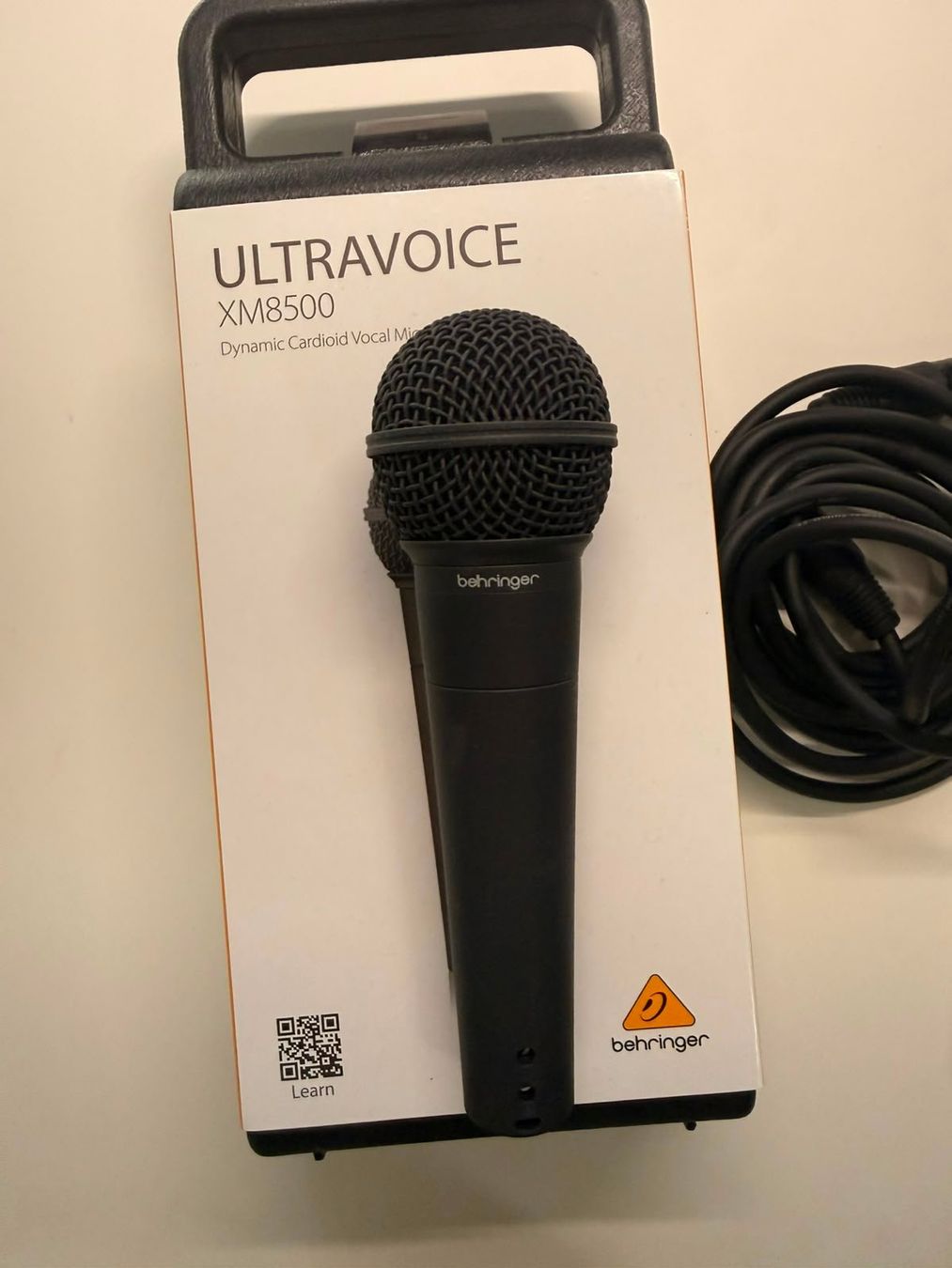 Behringer Mikrofone: Behringer XM8500 Mikrofon + XLR Kabel + Popfilter Set – Neu (gemäss Beschreibung) aus Meilen von AK78 1