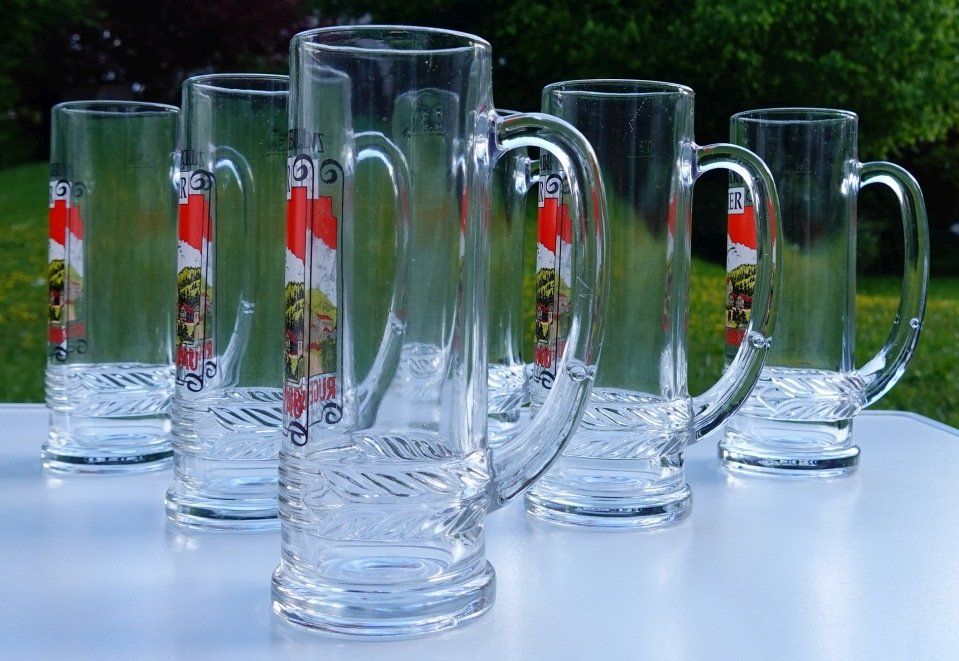 Gläser: 9 Biergläser 0.3l – Gebraucht aus Thun von Daswotti 1