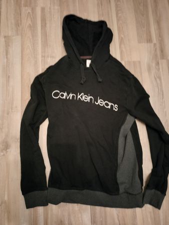 Kapuzenpullover Calvin Klein Jeans schwarz Grösse S