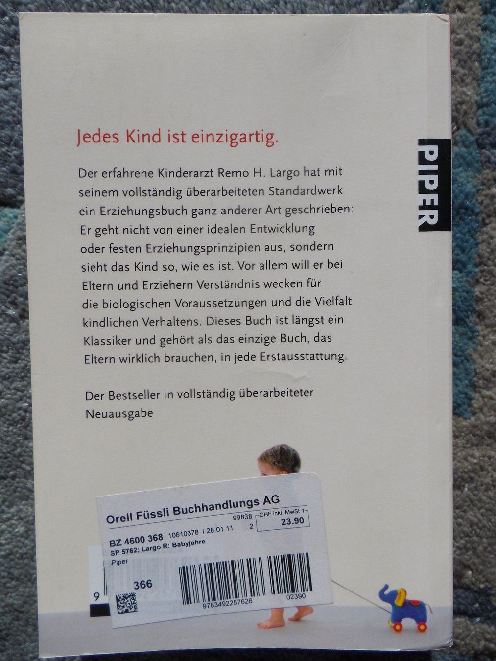 Libri: Babyjahre von Remo Largo – Usato da Uster venduto da urs_75by 1