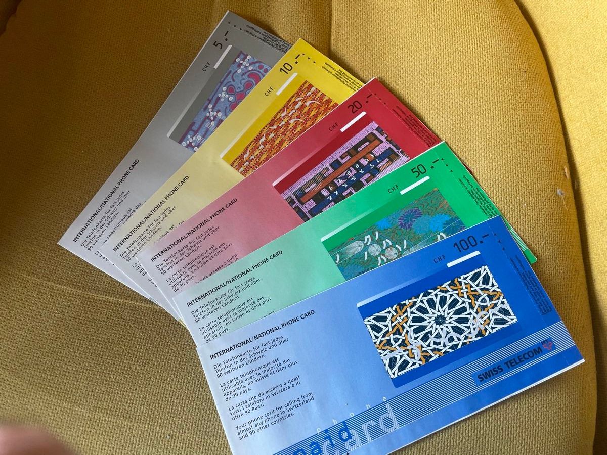 Swisscom Schede telefoniche: Sammlung international phone Card – Nuovo e nell'imballaggio originale da Schüpfen venduto da Schuepfen45 8