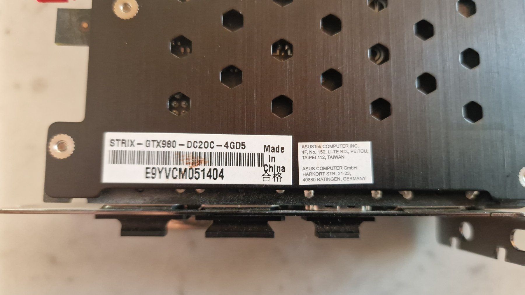 Asus Grafikkarten: ASUS GTX 980 STRIX – Gebraucht aus Grenchen von dav_5xcn 2