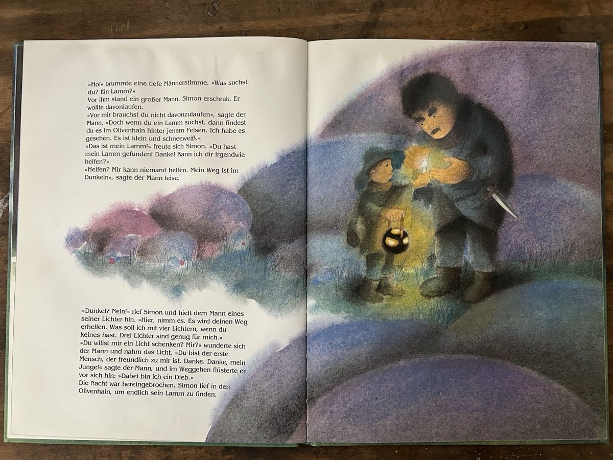 Libri: Bilderbuch Die vier Lichter des Hirten Simon – Usato da Wolhusen venduto da eve_m6cg 2