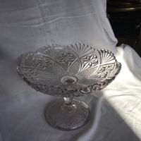 Antike Glas Fussschale