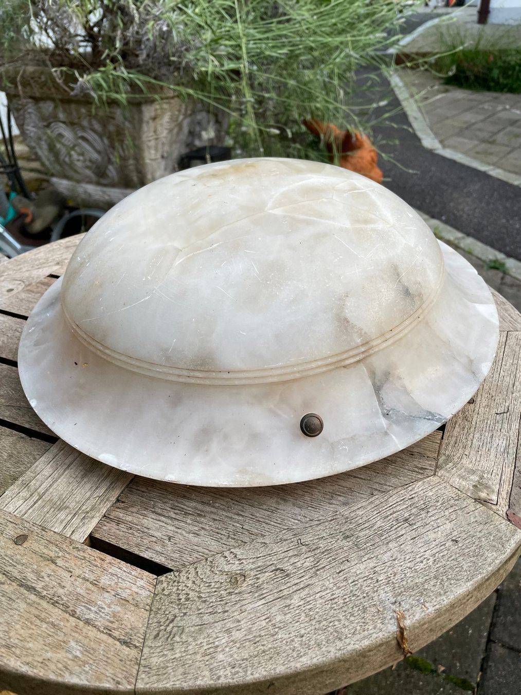 Lampadari & plafoniere: Alabster-Lampe – Usato da Forch venduto da ESELSTEIN 2