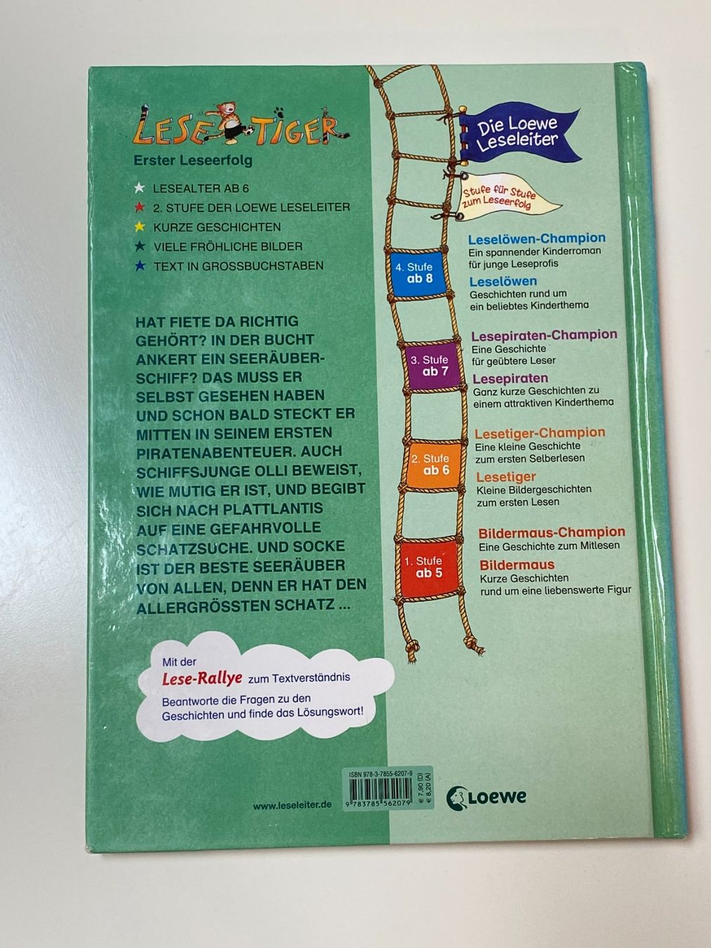 Libri: Lese-Tiger "Seeräuber Geschichten" ab 6 J. – Nuovo (secondo la descrizione) da Rudolfstetten venduto da ari-h 2