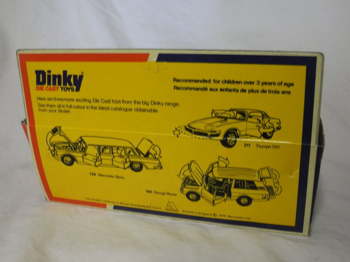 Dinky Toys Modellini d'auto: DINKY TOYS  NR. 124   ROLLS ROYCE PHANTOM V  MIB – Nuovo e nell'imballaggio originale da Gurtnellen venduto da Murmeli99 2