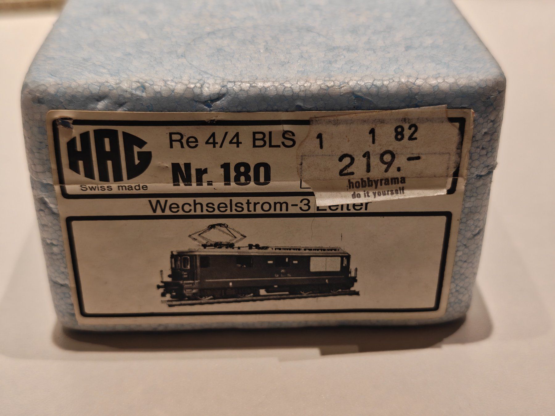 Hag Modellini di ferrovie: Hag Nr. 180 Re 4/4 BLS – Usato da Braunau venduto da Homersimpson 1