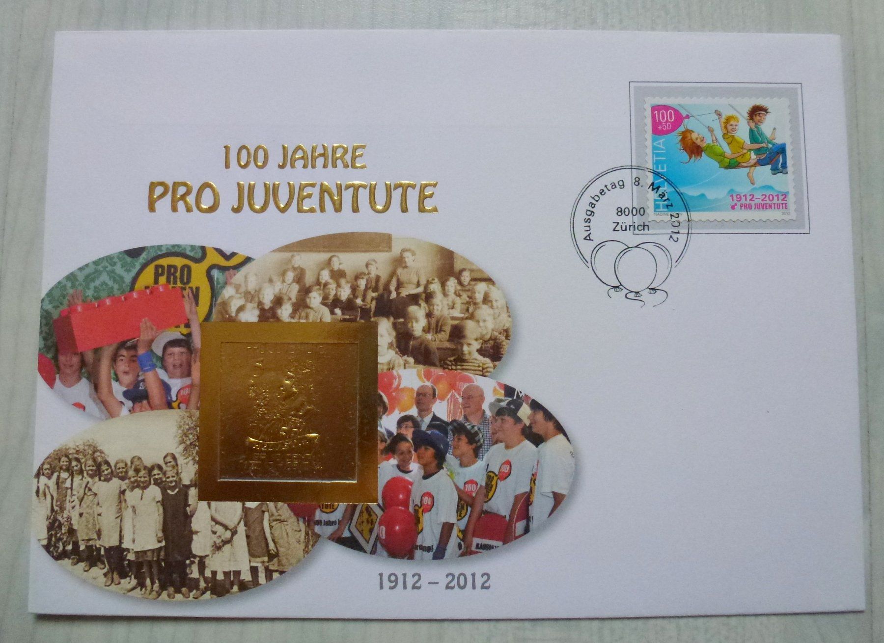 Alle Münzen: ++ 2 Numisbriefe - 100 Jahre Pro Juventute 1912-2012 – Gebraucht aus Walkringen von Casablanca777 4