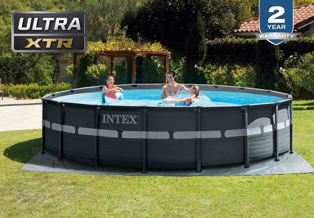 Intex Schwimmbad: INTEX 488x122cm Ultra-Solarheizpool mit 5670 Li Filterpumpe! – Neu und originalverpackt aus Wynau von Intexpool24
