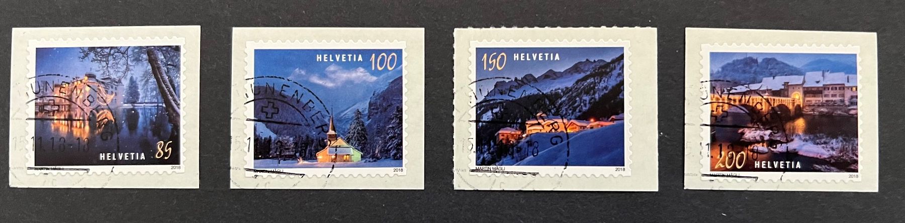 Tutti i francobolli: Sondermarken Weihnachten 2018 gestempelt – Nuovo (secondo la descrizione) da Hünenberg See venduto da wer_5286