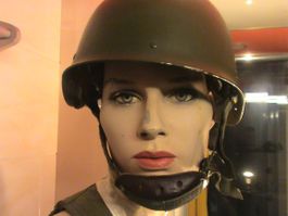 Fallschirmjäger Stahlhelm Frankreich