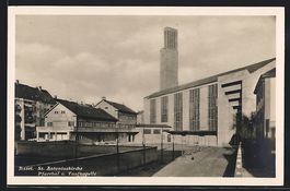 Basel, St. Antoniuskirche mit Pfarrhof u