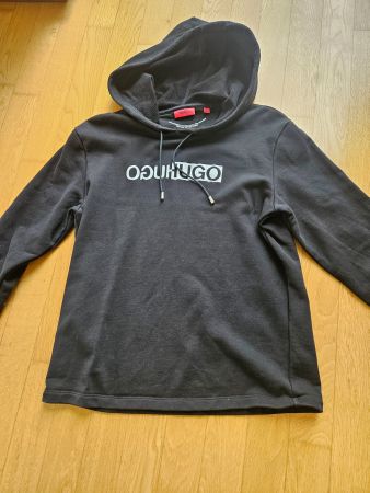 Neuwertiges HUGO Hoodie HUGO BOSS Schwarz in M. Hoher NP!