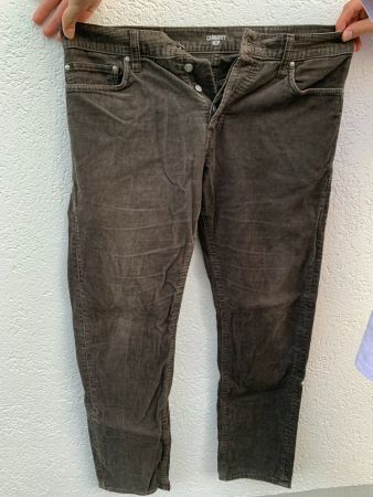 Carhartt WIP Cordhose Herren, Grösse 34/32, dunkelbraun