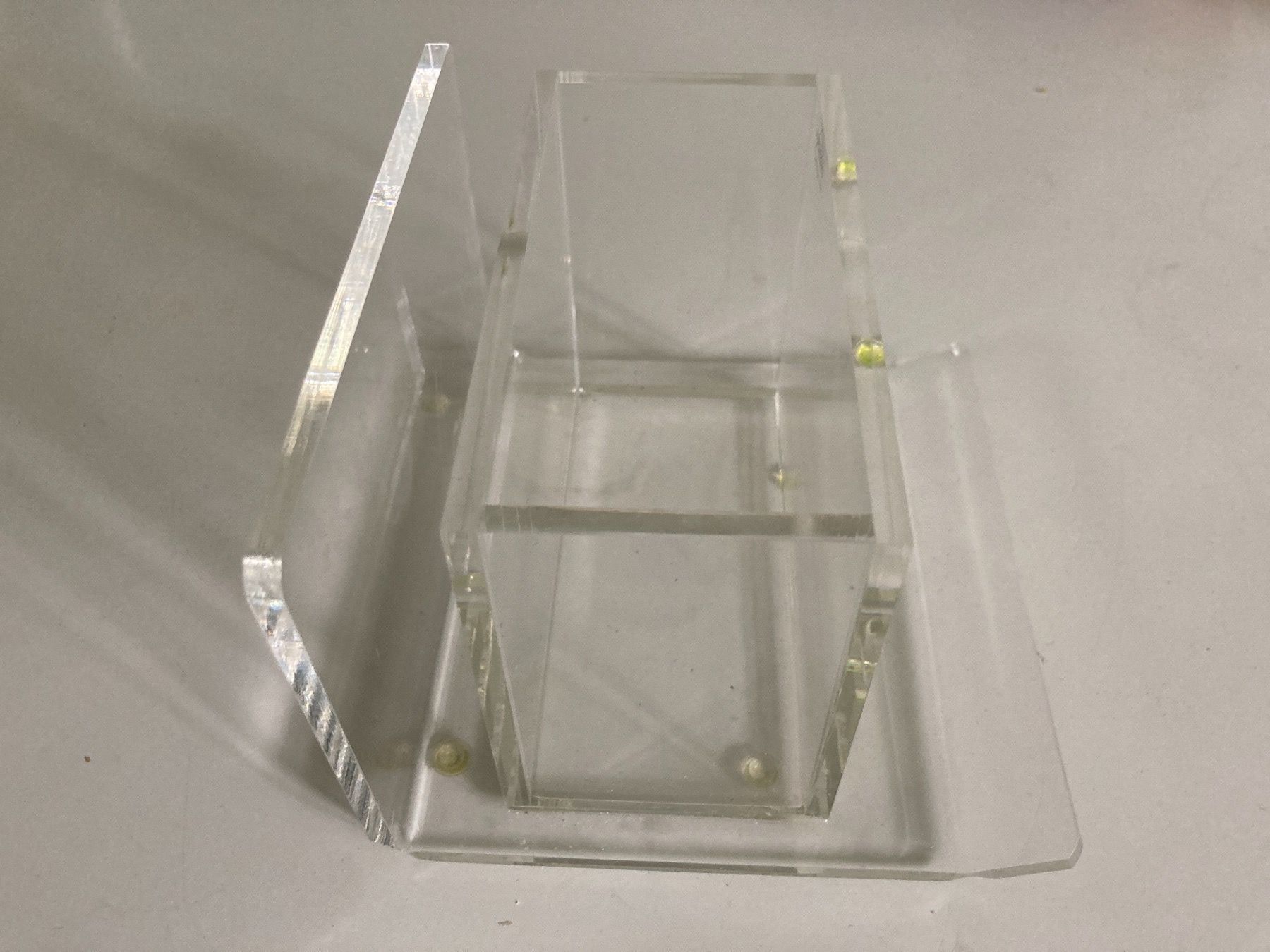 Contenitori & Simili: Plexiglas - Büro-Halter,   STEINHORST made in Germany – Usato da Zürich venduto da Chaeffeler 2