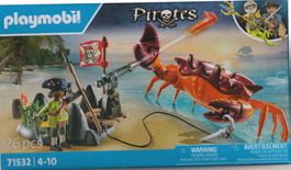PLAYMOBIL PIRATES 71532 PIRATA E GRANCHIO GIGANTE - EPICA BA