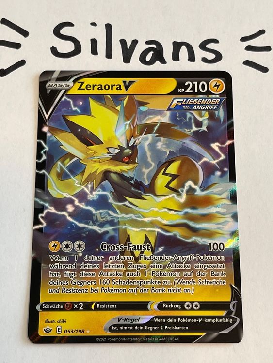 Zeraora V Chilling Reign 165 Englisch