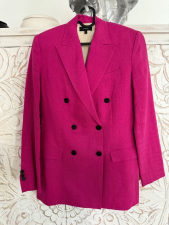 Theory Blazer, Gr. 36, Pink, Sommer Leinen, neuwertig