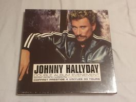 Johnny Hallyday coffret prestige 4 vinyles 33 T