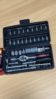SCHNÄPPCHEN – 46 TLG. STECKSCHLÜSSEL-SET–KOMPAKT & PRAKTISCH