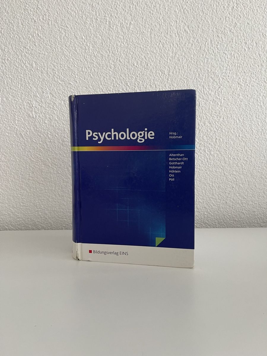 Libri: Psychologie, Hobmair – Usato da Neuenegg venduto da aba_g85b