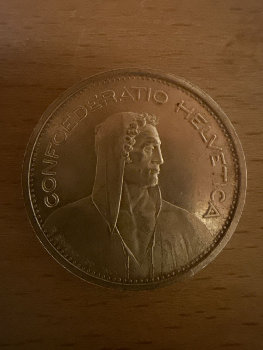 Tutti le monete: 5 Franken Silbermünze 1934 B – Usato da Appenzell venduto da Wumo74 1