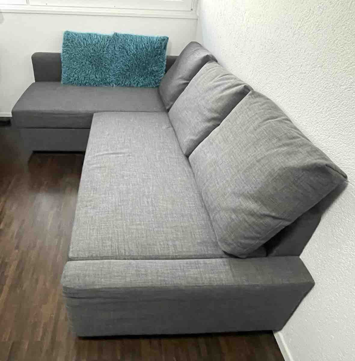 Ikea Sofas: Ikea Eckbettsofa grau, skandinavisch moderner Stil – Neu (gemäss Beschreibung) aus Urdorf von montech 7