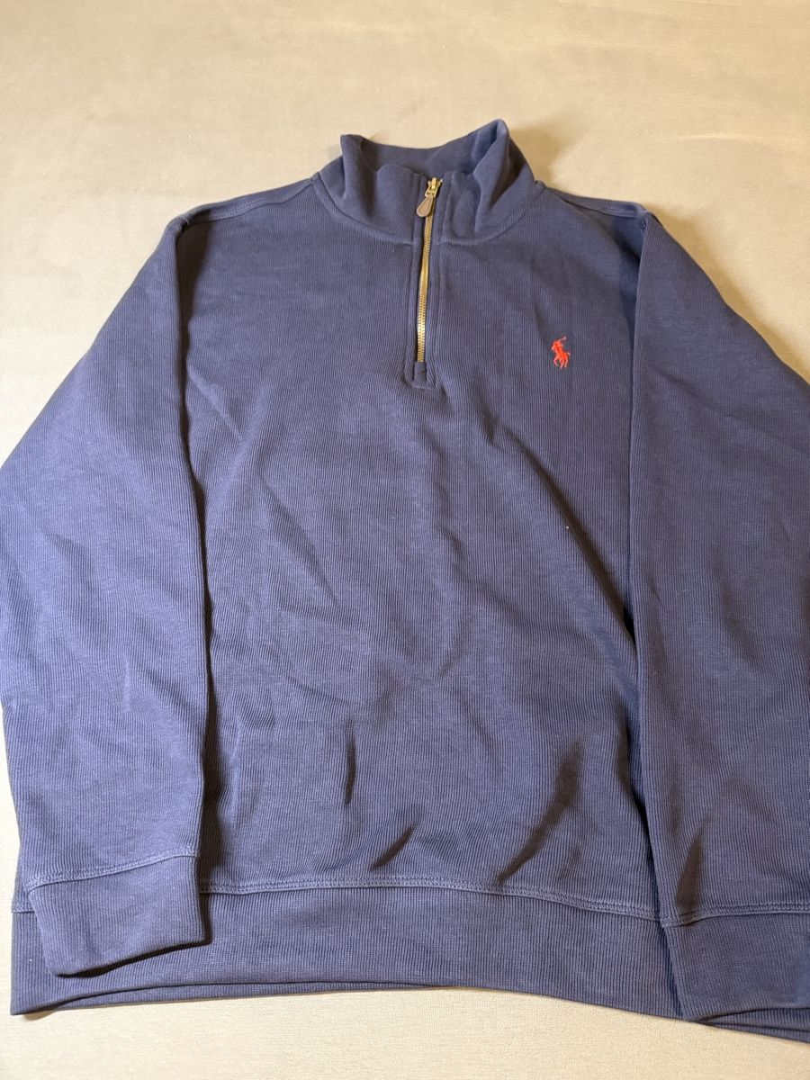 Ralph Lauren Pulls & Sweat-shirts: Polo Ralph Lauren Herren Zip-Pullover, Grösse L, Navy 49 – D'occasion à Muri b. Bern par pro_f2tr