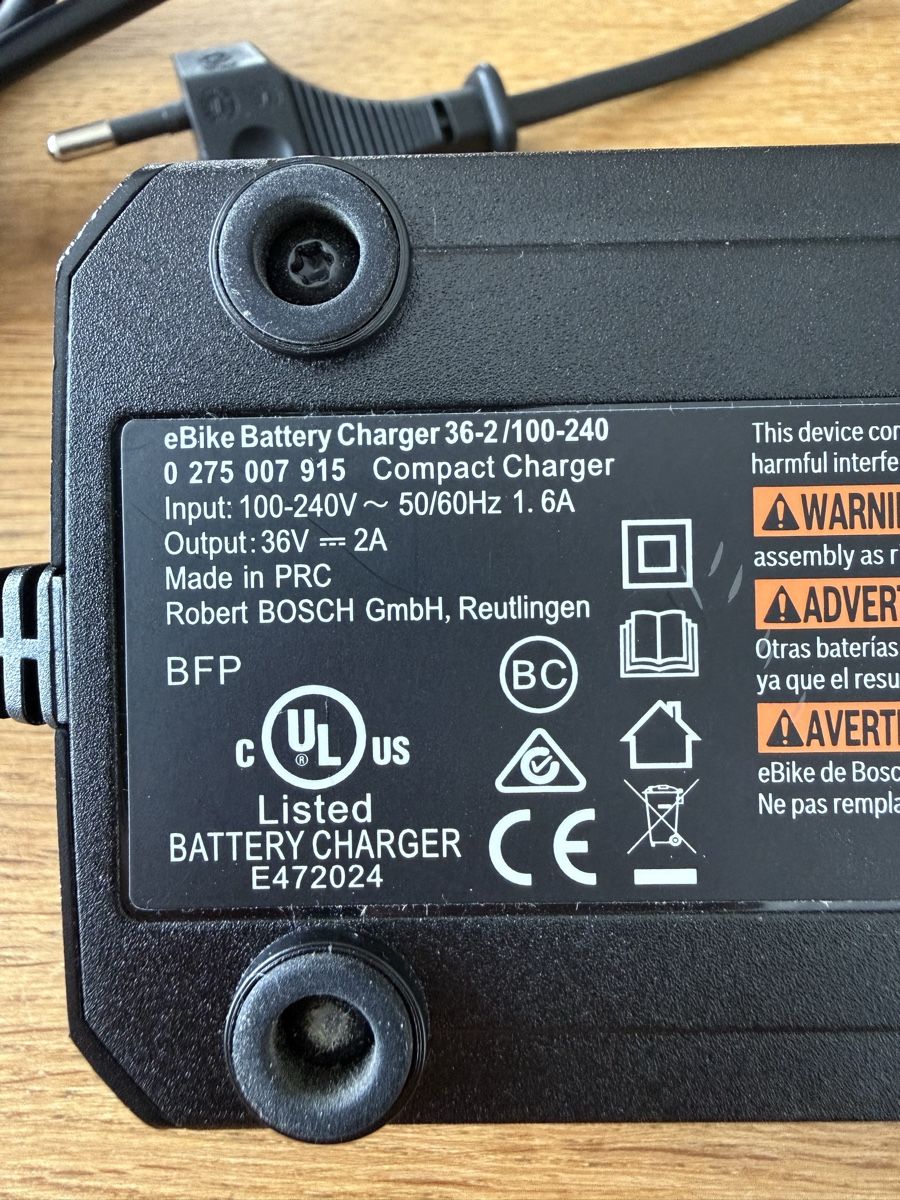 Caricabatterie: Bosch eBike Compact Charger BCS230 – Usato da Hausen AG venduto da Santi777 2
