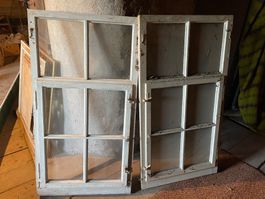 2 Holzfenster